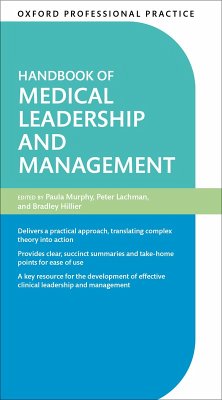 Cover Oxford Professional Practice: Handbook of Medical Leadership and Management (eBook, PDF)