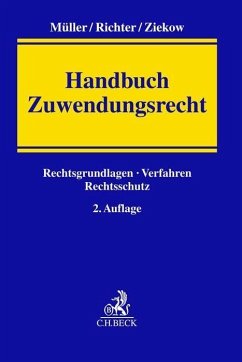 Handbuch Zuwendungsrecht - Müller, Hans-Martin;Richter, Bettina;Ziekow, Jan