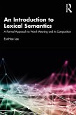 An Introduction to Lexical Semantics (eBook, ePUB)