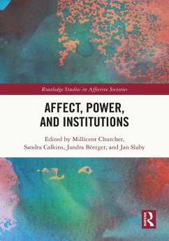 Affect, Power, and Institutions (eBook, ePUB)