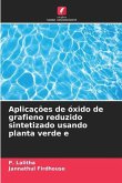 Aplicações de óxido de grafieno reduzido sintetizado usando planta verde e