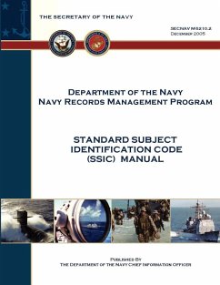 Standard Subject Identification Codes (SSIC) - Records, Department of the Navy