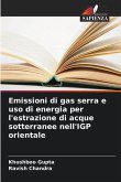 Emissioni di gas serra e uso di energia per l'estrazione di acque sotterranee nell'IGP orientale