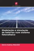 Modelação e simulação de baterias num sistema fotovoltaico