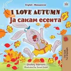 I Love Autumn (English Macedonian Bilingual Children's Book) - Admont, Shelley