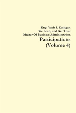 Participations (Volume 4) - I. Kashgari, Eng. Yasir