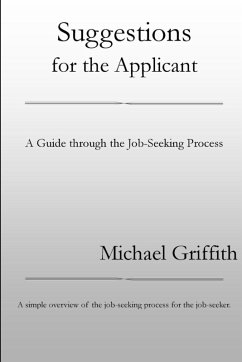 Cover Suggestions for the Applicant
