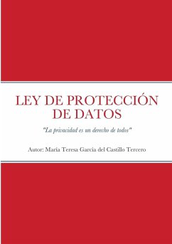 LEY DE PROTECCIÓN DE DATOS - Garcia Del Castillo Tercero, Teresa