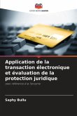 Application de la transaction électronique et évaluation de la protection juridique