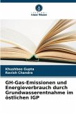 GH-Gas-Emissionen und Energieverbrauch durch Grundwasserentnahme im östlichen IGP