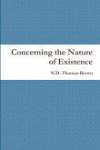 Concerning the Nature of Existence