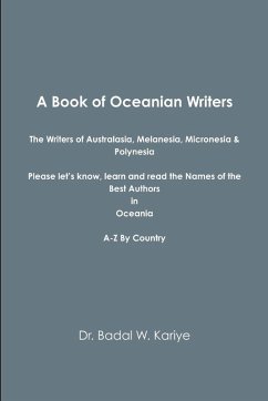 Cover A Book of Oceanian Writers