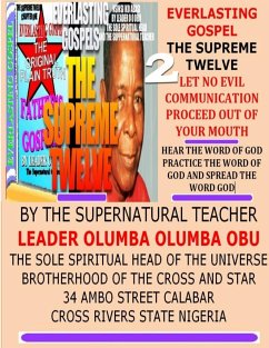 LET NO EVIL COMMUNICATION PROCEED OUT OF YOUR MOUTH - Obu, Leader Olumba Olumba