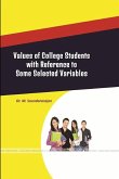 Values of College Students with Reference to Some Selected Variables