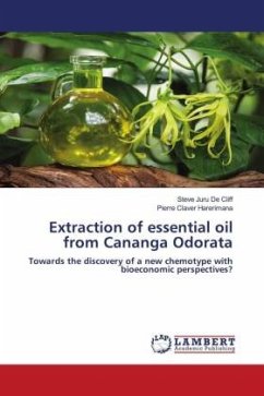 Extraction of essential oil from Cananga Odorata - Juru De Cliff, Steve;Harerimana, Pierre Claver