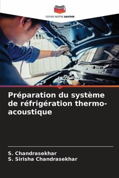 Préparation du système de réfrigération thermo-acoustique - Chandrasekhar, S.;Chandrasekhar, S. Sirisha