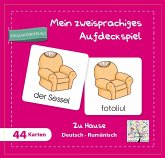 Mein zweisprachiges Aufdeckspiel Zu Hause Deutsch-Rumänisch (Kinderspiel)