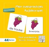 Mein zweisprachiges Aufdeckspiel Obst und Gemüse Deutsch-Ukrainisch (Kinderspiel)