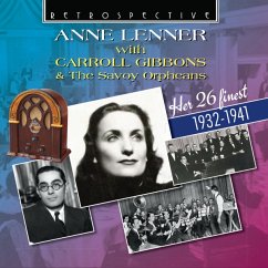 Anne Lenner With Carroll Gibbons & The Savoy Orphe - Lenner,Anne