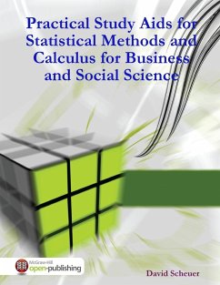 Practical Study Aids for Statistical Methods and Calculus for Business and Social Science - Scheuer, David