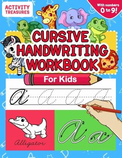 Cover Cursive Handwriting Workbook for Kids
