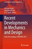 Recent Developments in Mechanics and Design (eBook, PDF)