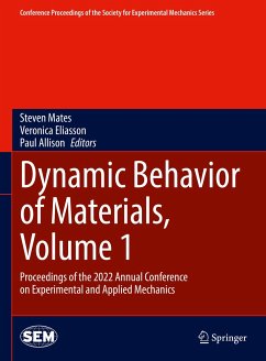 Dynamic Behavior of Materials, Volume 1 (eBook, PDF)