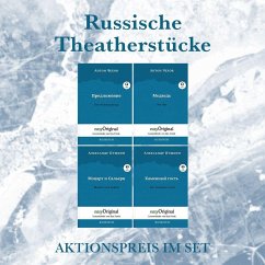 Russische Theaterstücke (Bücher + Audio-Online) - Lesemethode von Ilya Frank - Tschechow, Anton Pawlowitsch;Puschkin, Alexander