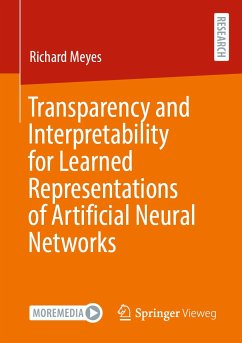 Transparency and Interpretability for Learned Representations of Artificial Neural Networks (eBook, PDF) - Meyes, Richard