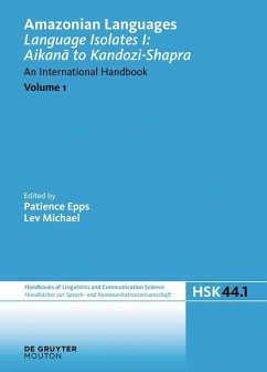 Cover Language Isolates I: Aikanã to Kandozi-Shapra (eBook, ePUB)
