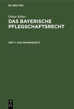 Das Grundgesetz (eBook, PDF) - Reber, Oskar