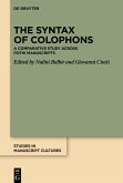 The Syntax of Colophons (eBook, ePUB)