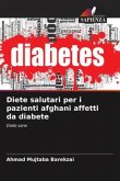 Diete salutari per i pazienti afghani affetti da diabete