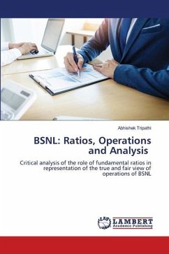 BSNL: Ratios, Operations and Analysis - Tripathi, Abhishek