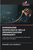 DIMENSIONE ASSIOLOGICA NELLE ORGANIZZAZIONI EMERGENTI