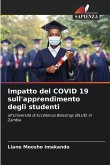 Impatto del COVID 19 sull'apprendimento degli studenti