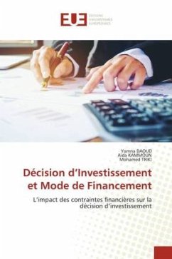 Décision d'Investissement et Mode de Financement Cover Décision d'Investissement et Mode de Financement