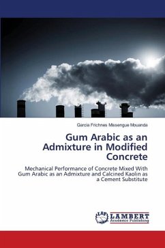 Gum Arabic as an Admixture in Modified Concrete