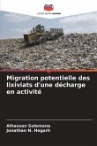 Migration potentielle des lixiviats d'une décharge en activité