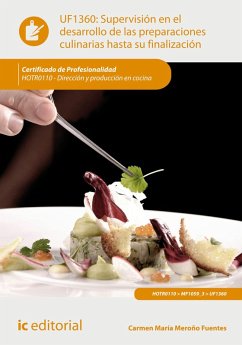 Cover Supervisión en el desarrollo de las preparaciones culinarias hasta su finalización. HOTR0110 (eBook, ePUB)