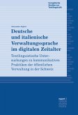 Deutsche und italienische Verwaltungssprache im digitalen Zeitalter (eBook, ePUB)