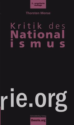 Kritik des Nationalismus - Mense, Thorsten