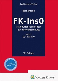 Cover FK-InsO - Frankfurter Kommentar zur Insolvenzordnung, Band 1