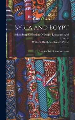 Cover Syria and Egypt: From the Tell El Amarna Letters