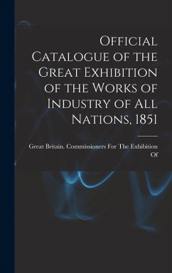 Cover Official Catalogue of the Great Exhibition of the Works of Industry of All Nations, 1851