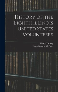 Cover History of the Eighth Illinois United States Volunteers