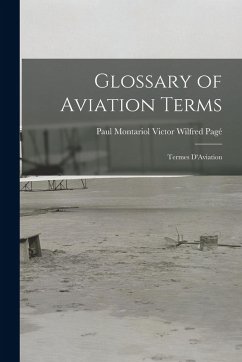 Cover Glossary of Aviation Terms