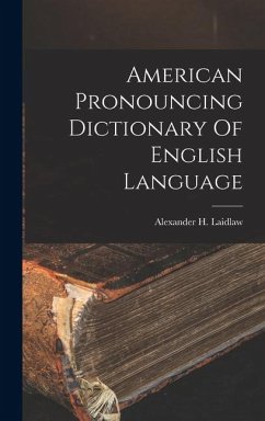 Cover American Pronouncing Dictionary Of English Language