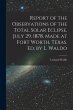 Report of the Observations of the Total... - Bild 1