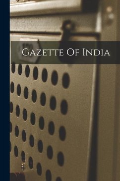 Gazette Of India - Anonymous